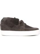 Ports 1961 Ribbon Sneakers, Men's, Size: 43, Grey, Calf Leather/goat Skin/rubber
