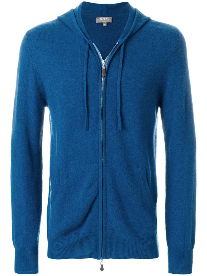 N.peal Zip-up Hooded Jacket - Blue