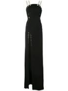 Philipp Plein Filanta Gown - Black