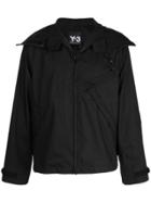 Y-3 Zipped Hooded Jacket - Black