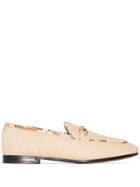Gucci Jordaan Woven-style Loafers - 109 - Neutrals