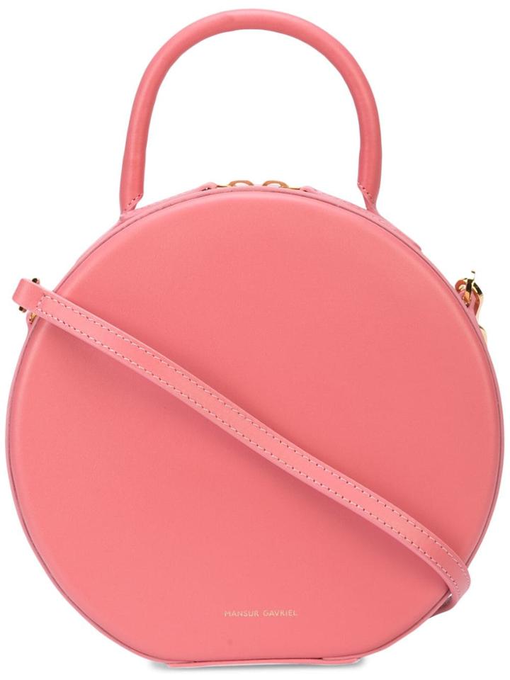 Mansur Gavriel Circle Crossbody - Pink & Purple