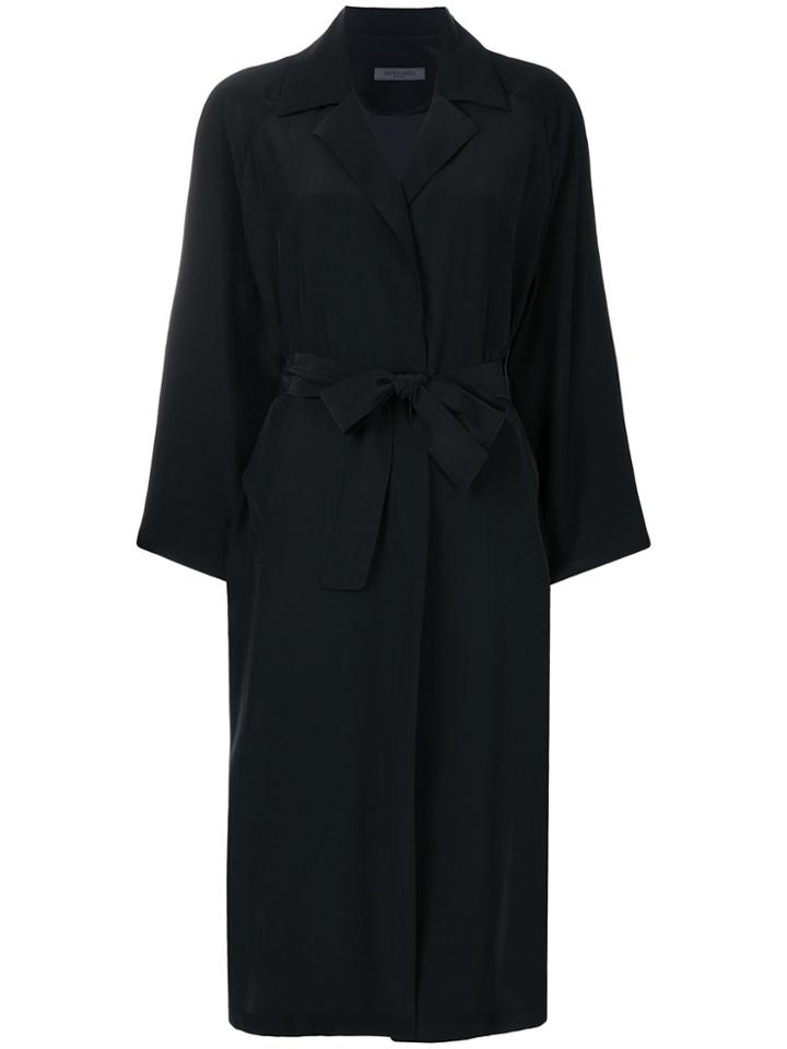 Simonetta Ravizza Belted Coat - Black