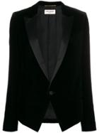 Saint Laurent Fitted Suit Jacket - Black