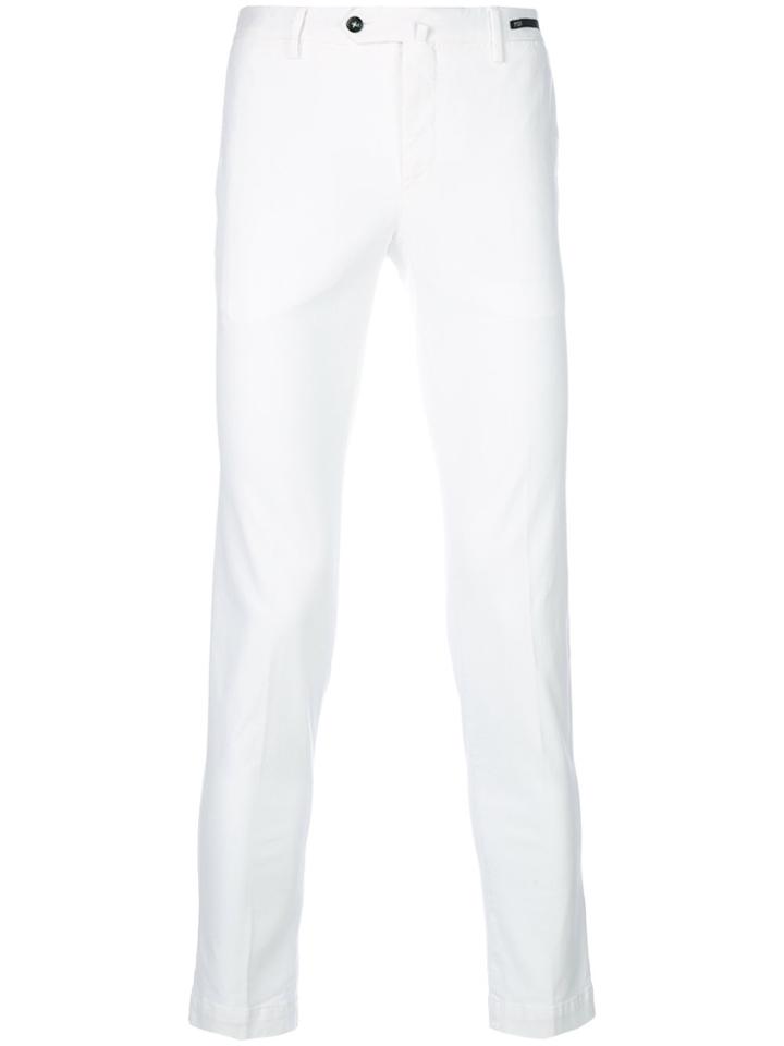 Pt01 Classic Chinos - White