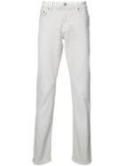Baldwin Henley Fit Jeans, Men's, Size: 32, White, Cotton/spandex/elastane