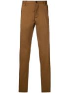 Christian Pellizzari Regular Chino Trousers - Brown