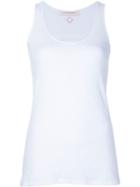 A.f.vandevorst '161 Foil' Sleeveless Top, Women's, Size: Small, White, Cotton/spandex/elastane