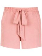 Olympiah Tie Detail Vicenza Shorts - Pink