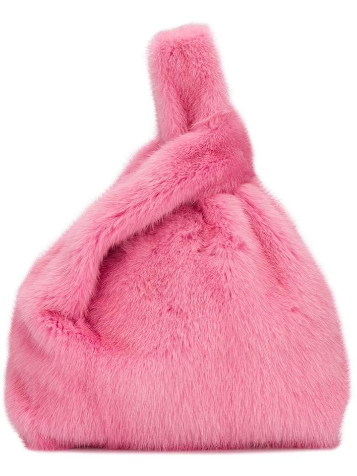 Simonetta Ravizza Furrissima Tote Bag - Pink