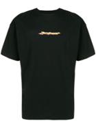 Palm Angels Arrows Logo Print T-shirt - Black