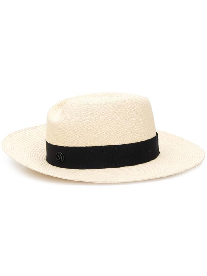 Maison Michel Classic Strawhat - Neutrals