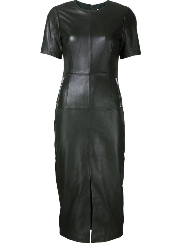 Rebecca Vallance 'pelle' Dress, Women's, Size: 8, Green, Lamb Skin