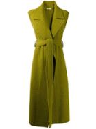 Céline Pre-owned 2000 Belted Gilet - Green
