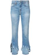 R13 Distressed Detail Jeans - Blue