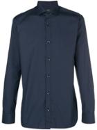 Z Zegna Button-down Shirt - Blue