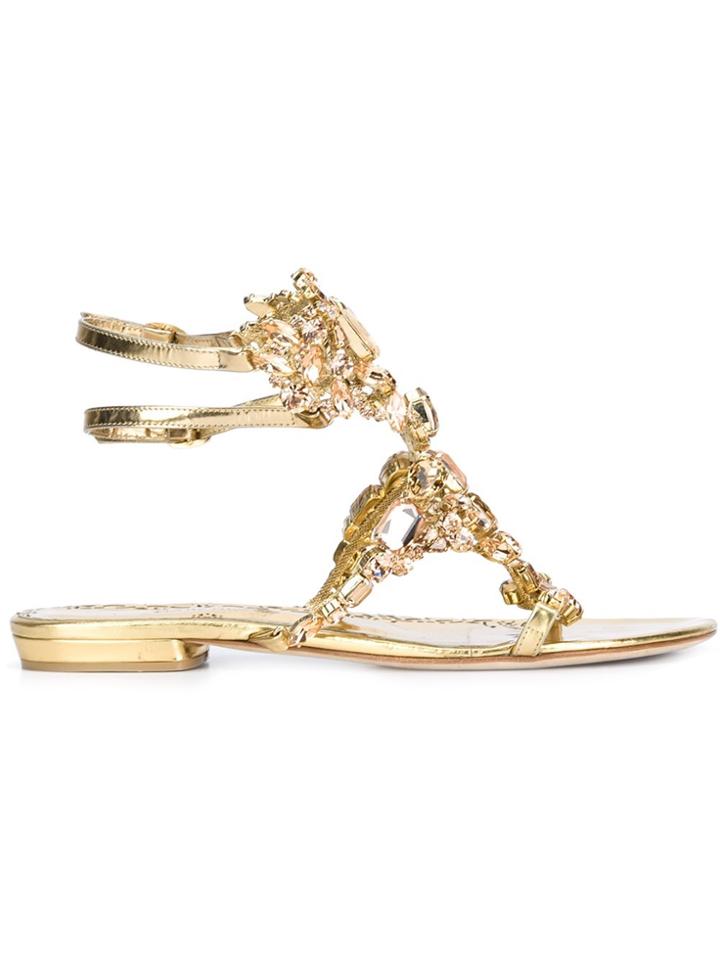 Marchesa 'emily' Sandals - Metallic
