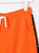 Diadora Junior Teen Drawstring Shorts - Yellow & Orange