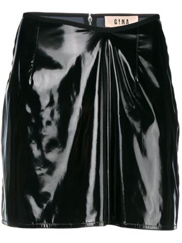 Gina Fitted Skirt - Black