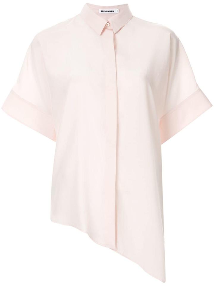 Jil Sander Asymmetric Shirt - Pink