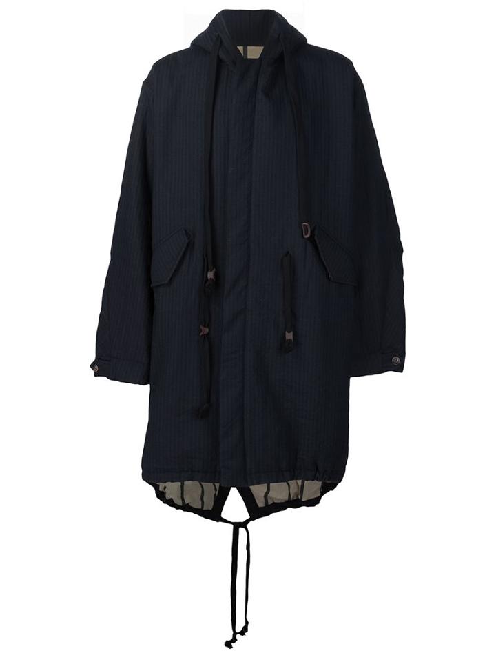 Uma Wang Striped Parka