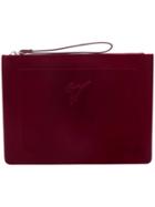 Giuseppe Zanotti Design Unfinished Marcel Pouch - Red