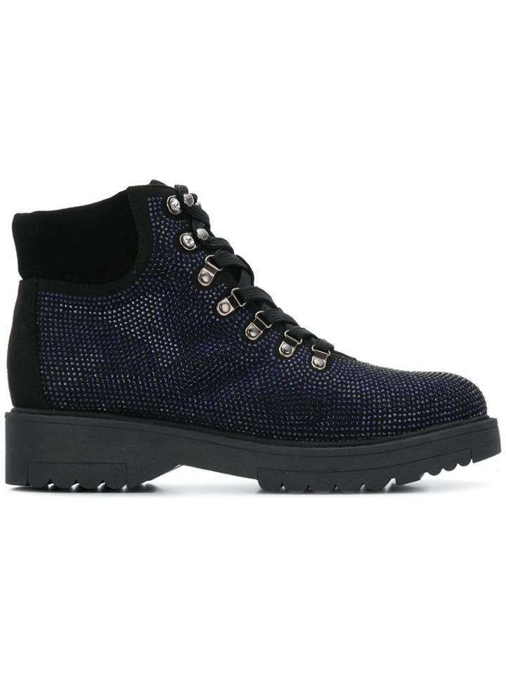 Tosca Blu Lace-up Boots - Blue