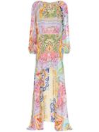 Silvia Tcherassi Grona Bandana Print Dress - Multicoloured Bandana