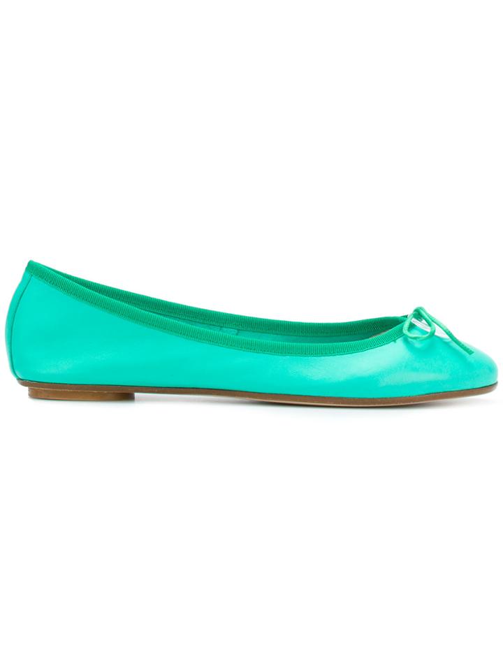 Anna Baiguera Flex Ballerinas - Green