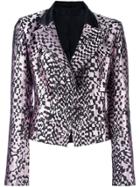 Haider Ackermann 'madeline' Blazer - Pink & Purple