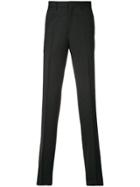 Salvatore Ferragamo Single Pleat Trousers - Grey