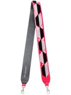 Les Petits Joueurs Geometric Pattern Strap - Red