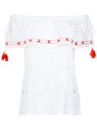 Cecilia Prado 'heloísa' Off The Shoulder Blouse - White