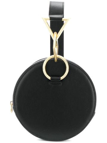 Tara Zadeh Round Clutch - Black