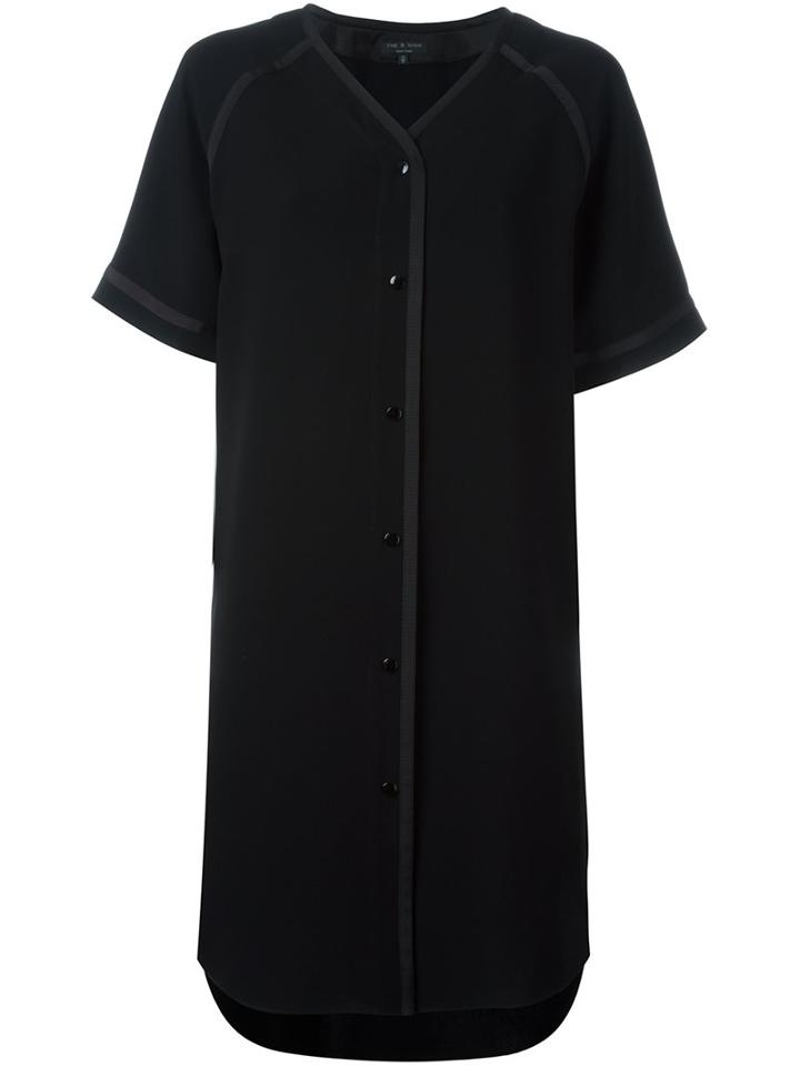 Rag & Bone V-neck Shirt Dress