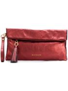 L'autre Chose Bracelet Handle Clutch - Red