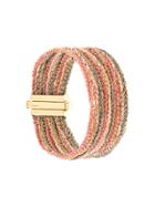 Carolina Bucci 18kt Gold 9 Strand Lazy Lucky Bracelet - Metallic
