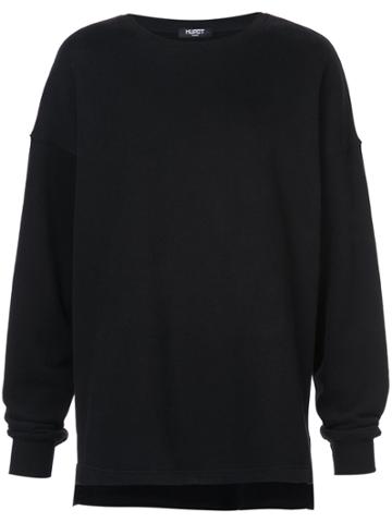 Hupot Pullover Sweatshirt - Black
