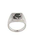 Karl Lagerfeld Karl Kameo Ring - Silver