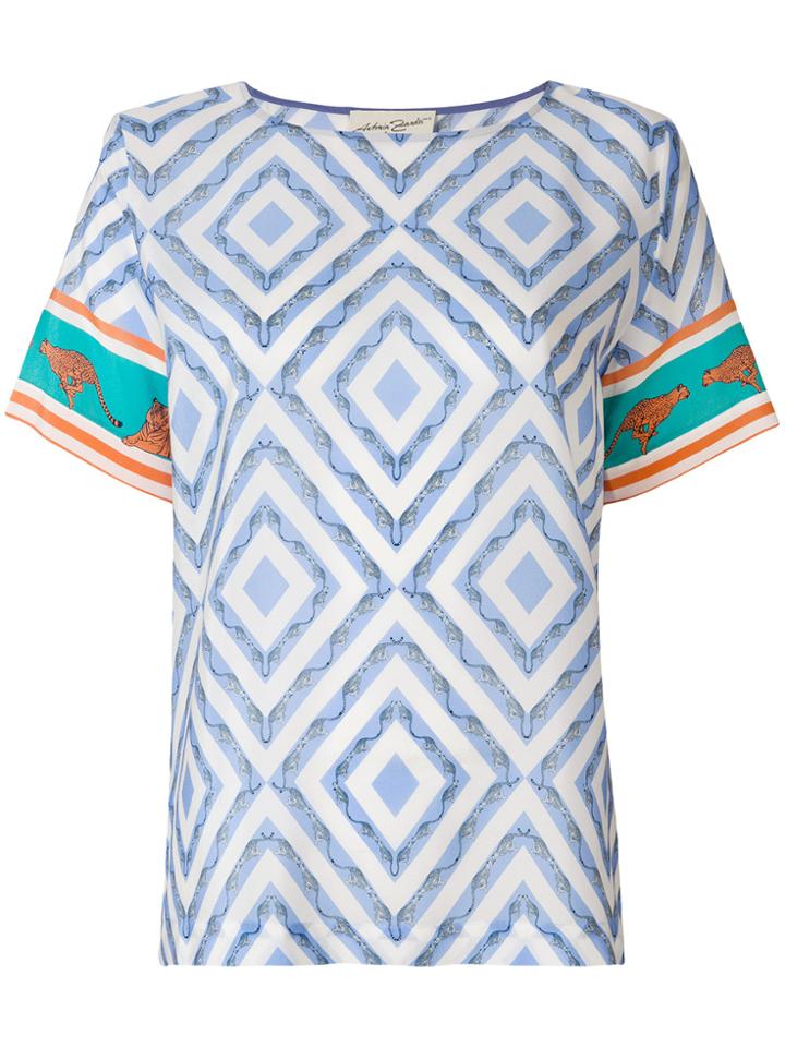 Antonia Zander Toto Safari Blouse - Blue