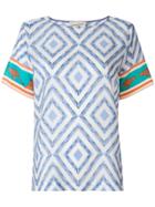 Antonia Zander Toto Safari Blouse - Blue