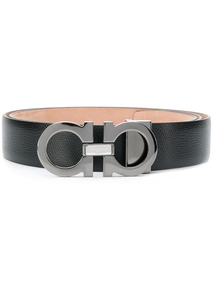 Salvatore Ferragamo Buckle Belt - Red