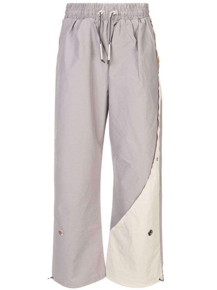 A-cold-wall* Relaxed Panel Track Pants - Grey