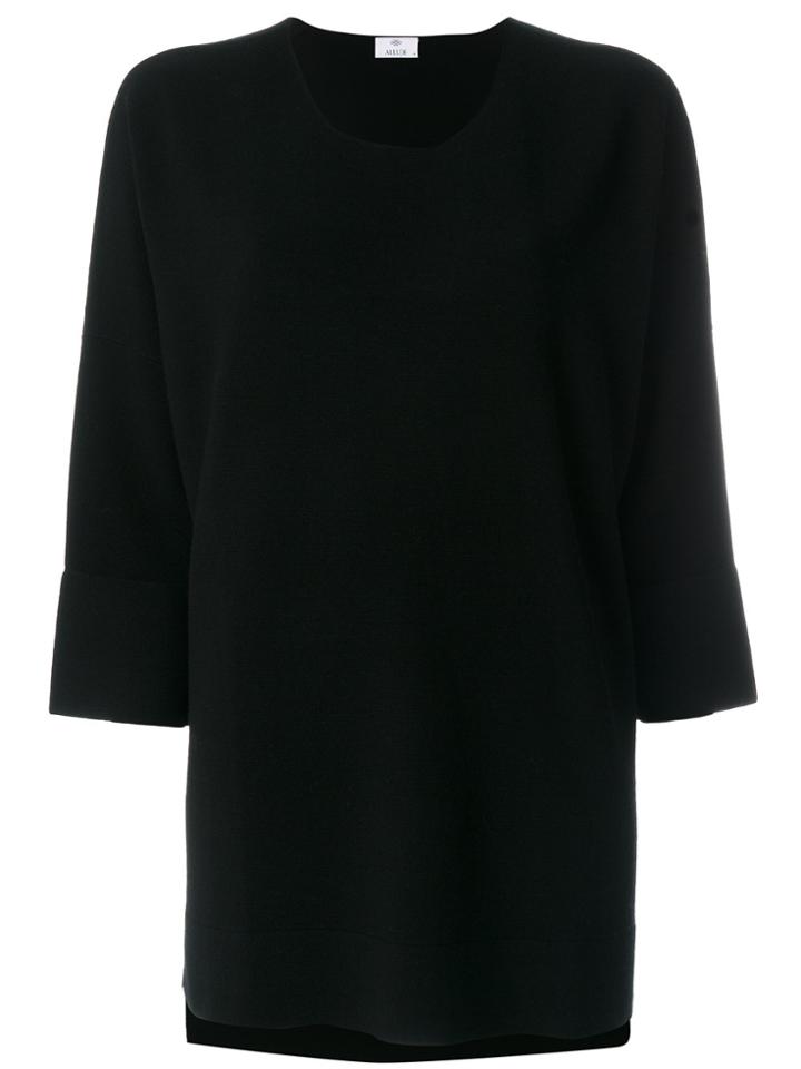 Allude Loose Fit Jumper - Black