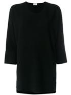 Allude Loose Fit Jumper - Black