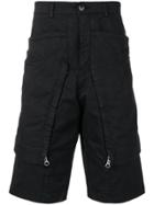 Stone Island Shadow Project Long Pocket Shorts - Black