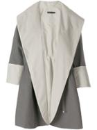 Fabiana Filippi Oversized Shawl Collar Jacket - Nude & Neutrals