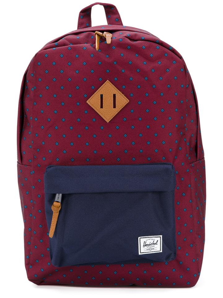 Herschel Supply Co. Diamond Print Backpack - Red