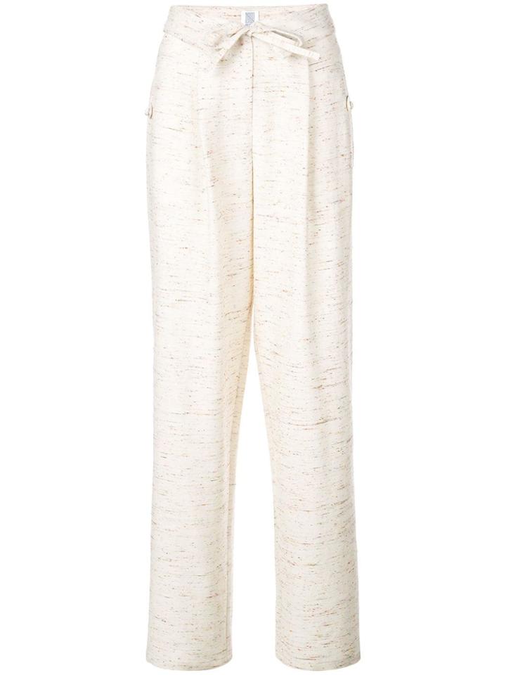 Rosie Assoulin Wide Leg Trousers - White