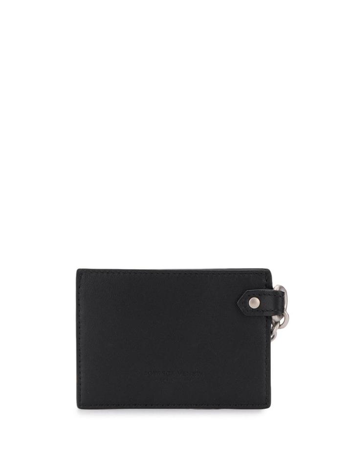 Bottega Veneta Chain Detail Cardholder - Black